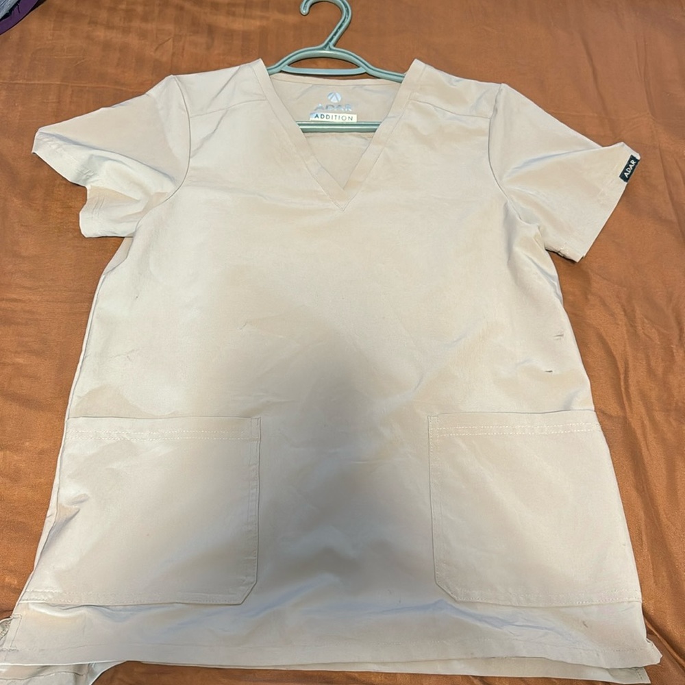 Adar Addition scrub top size S light grey